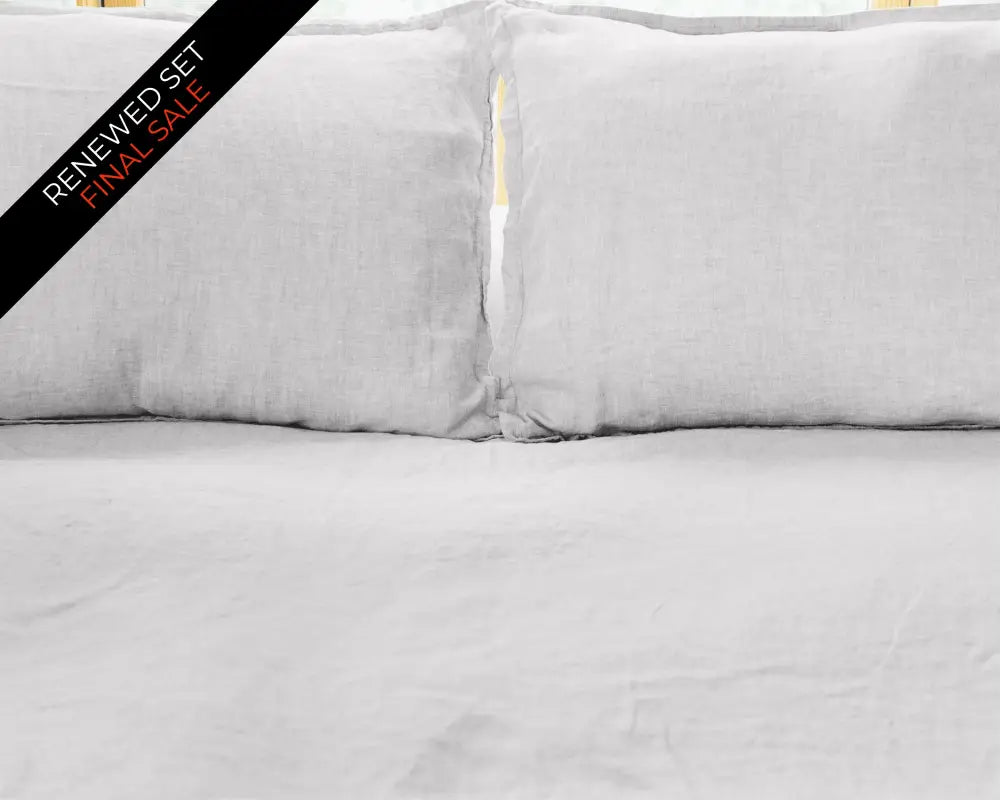 European Linen Duvet Cover Set | Renewed - Duvet Cover Set