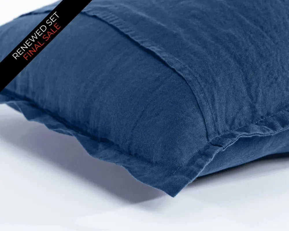 European Linen Duvet Cover Set | Renewed - Duvet Cover Set