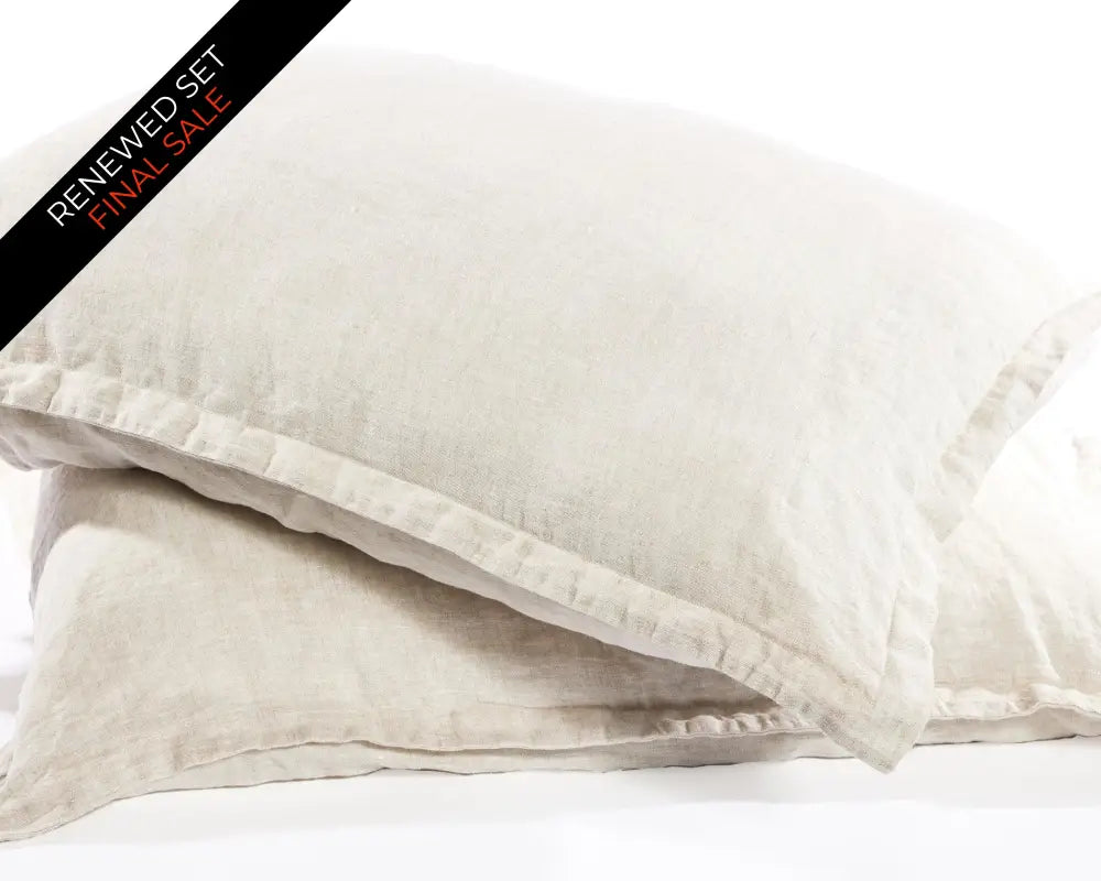 European Linen Duvet Cover Set | Renewed - Duvet Cover Set