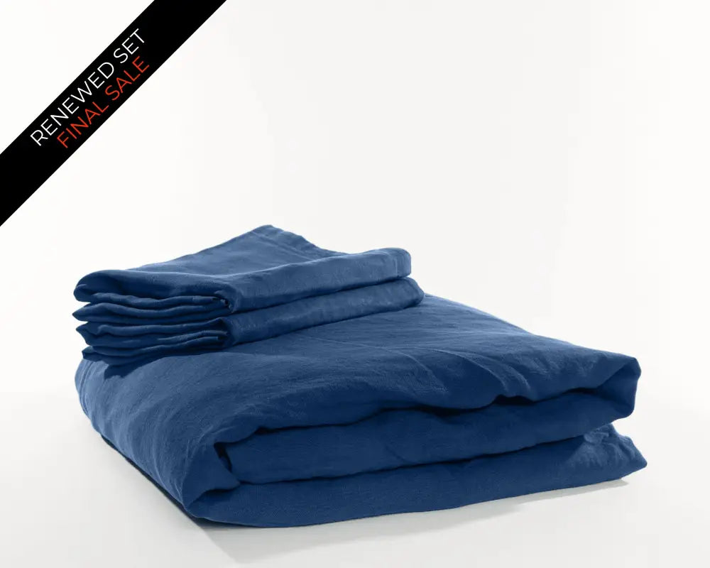European Linen Duvet Cover Set | Renewed - Duvet Cover Set