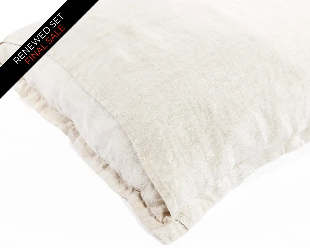 European Linen Duvet Cover Set | Renewed - Duvet Cover Set
