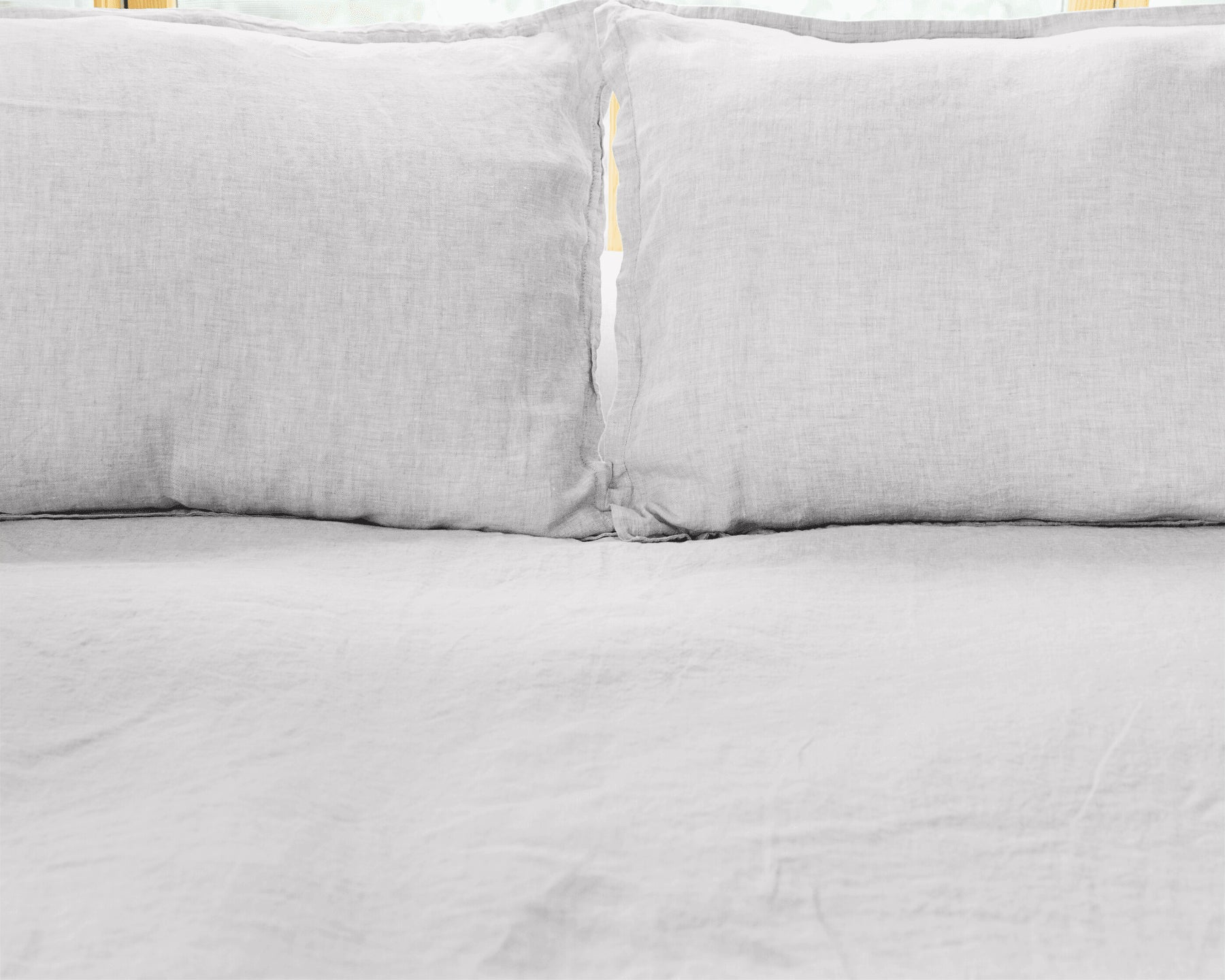 Organic European Linen Duvet Cover Sets | Solid Colors