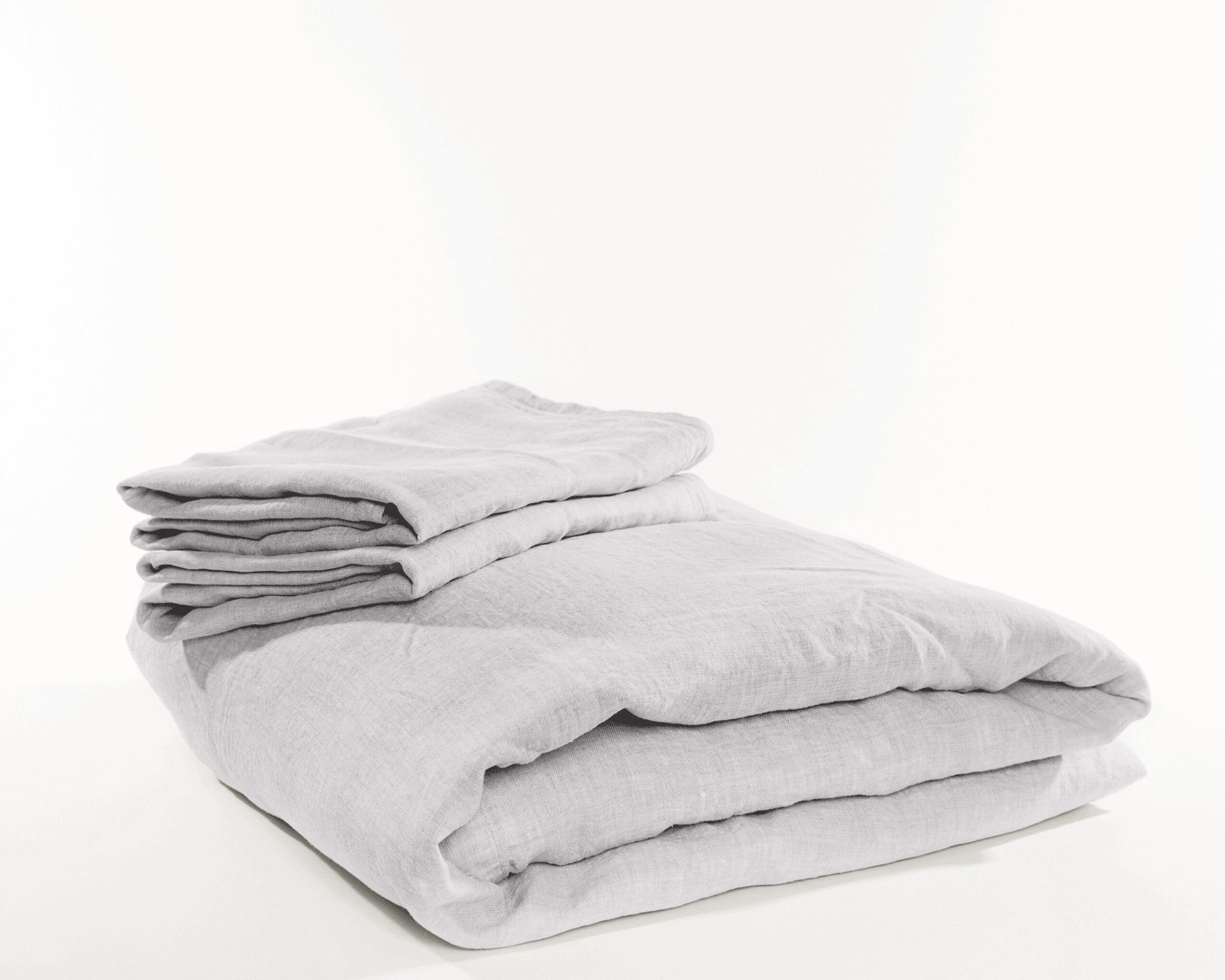 Organic European Linen Duvet Cover Sets | Solid Colors