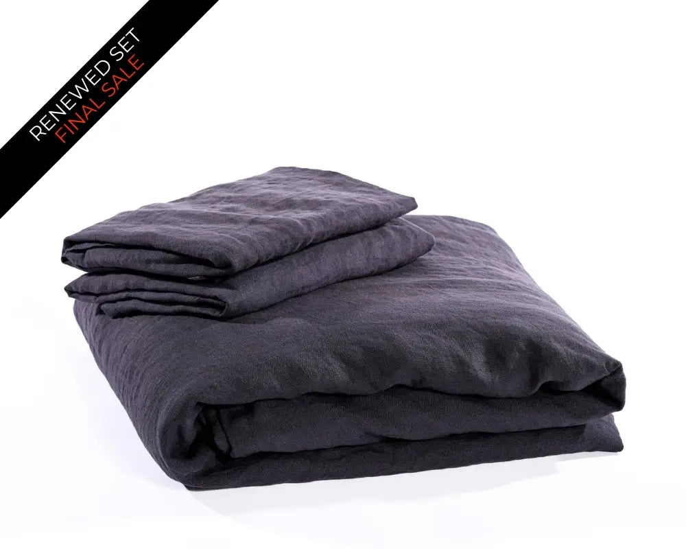 European Linen Duvet Cover Set | Renewed - Duvet Cover Set