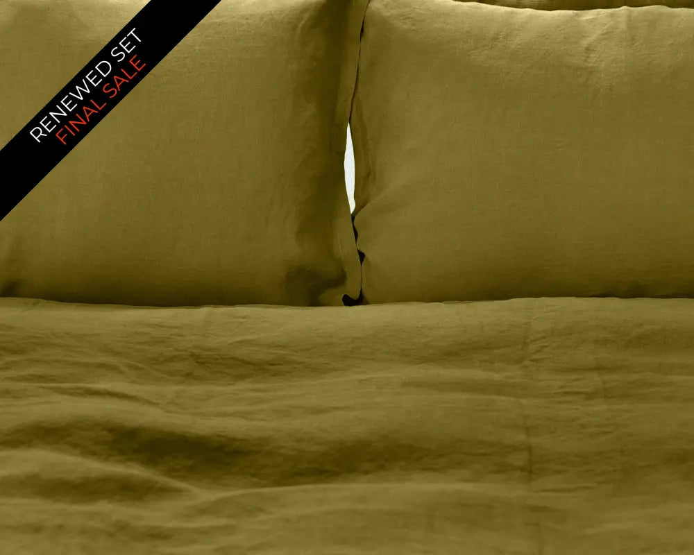 European Linen Duvet Cover Set | Renewed - Duvet Cover Set
