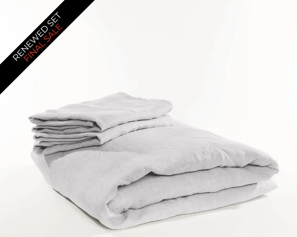 European Linen Duvet Cover Set | Renewed - Duvet Cover Set