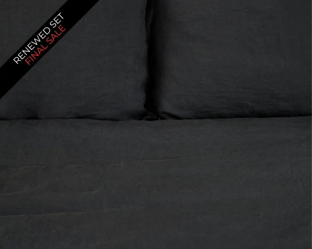 European Linen Duvet Cover Set | Renewed - Duvet Cover Set