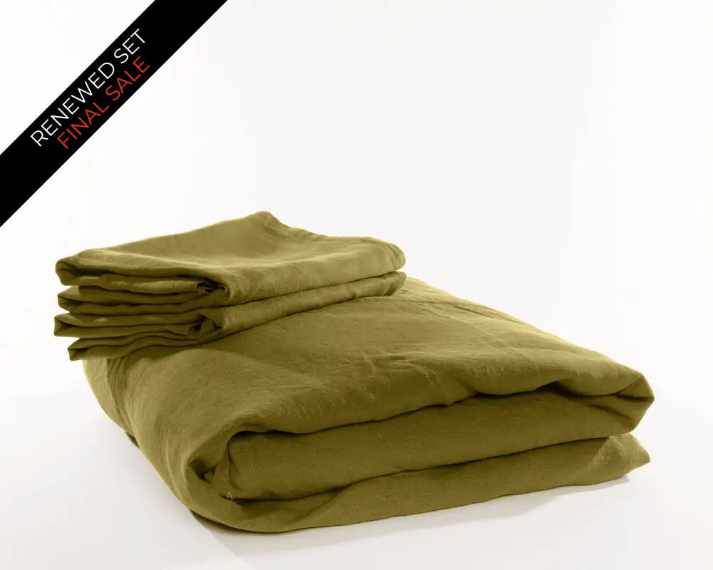 European Linen Duvet Cover Set | Renewed - Duvet Cover Set