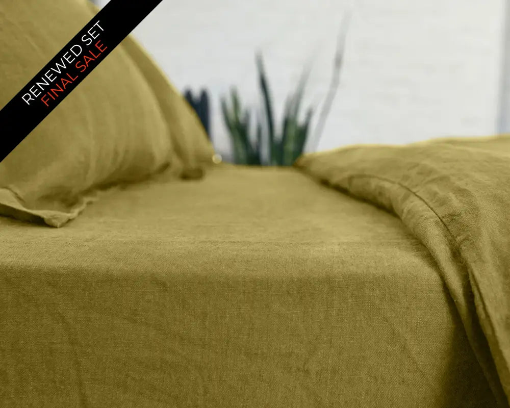 European Linen Fitted Sheet | Renewed - Fitted Sheet