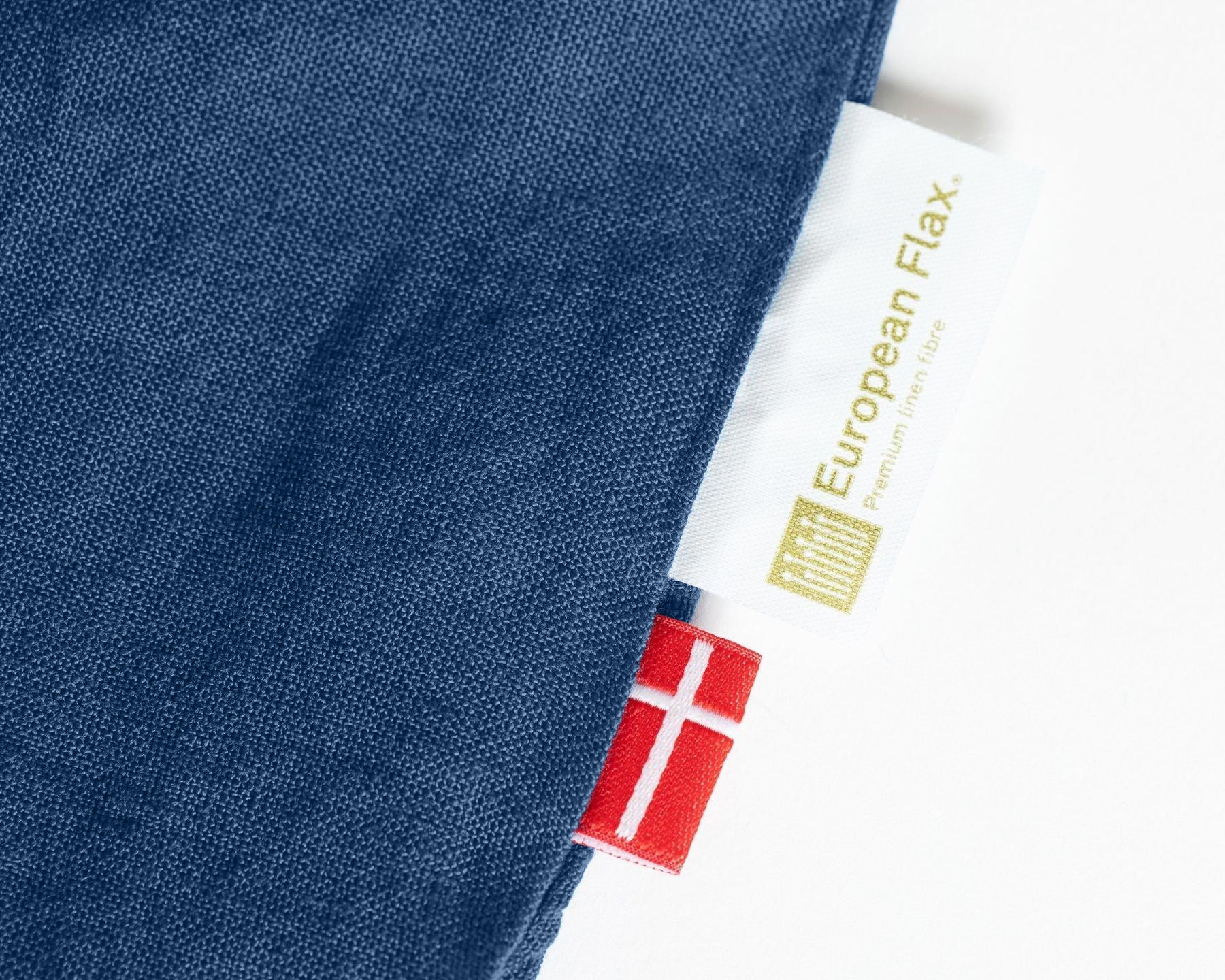 Organic European Linen Duvet Cover Sets | Solid Colors
